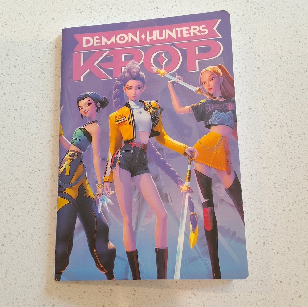 K Pop Demon Hunters Purple Notebook (A5), New